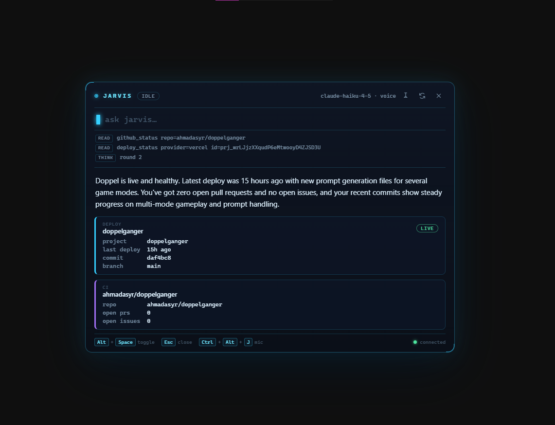 Check project status.